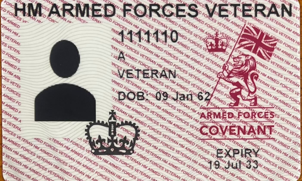 HM Armed Forces Veteran ID Cards officially launched Walking With The Wounded