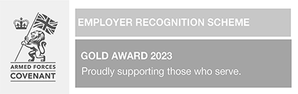 Armed Forces Covenant Gold Award 2023